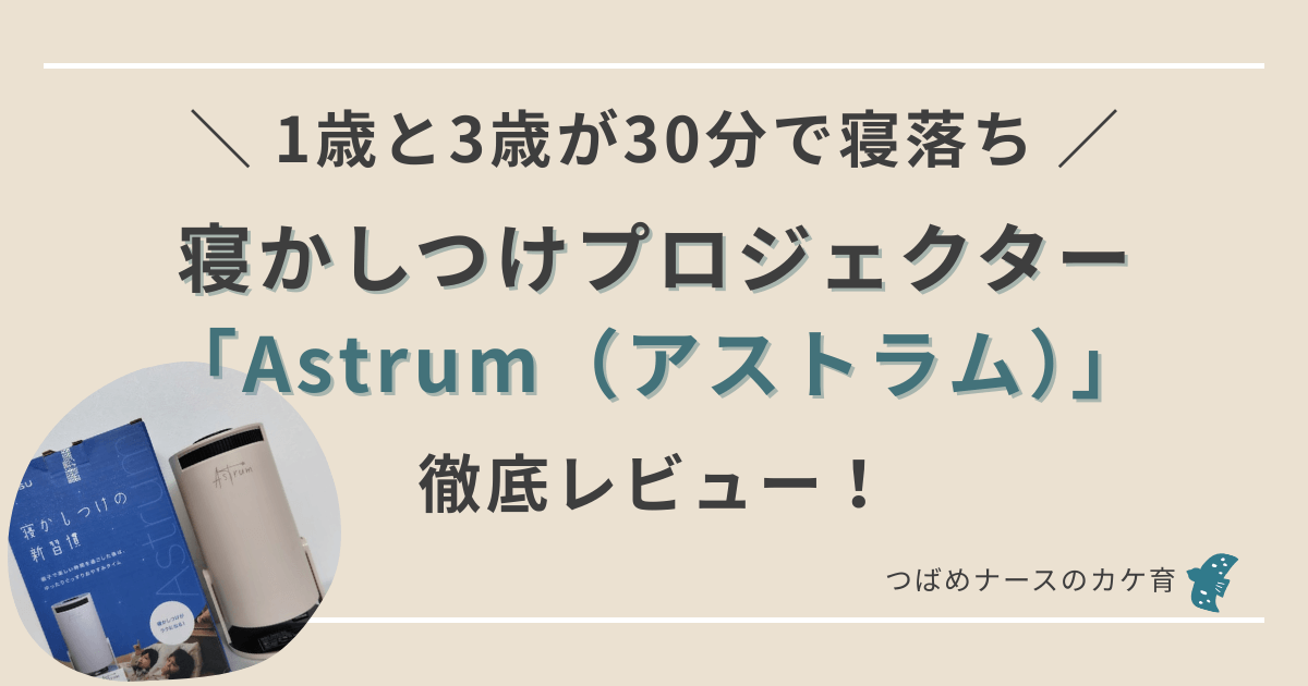 1歳と3歳のAstrum（アストラム）徹底レビュー